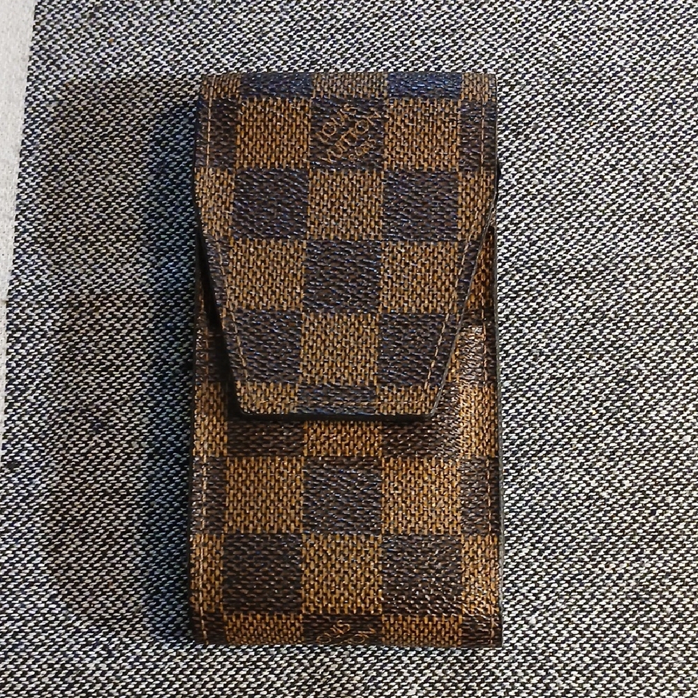 Authentic Louis Vuitton Damier Design Cigarette Pouch